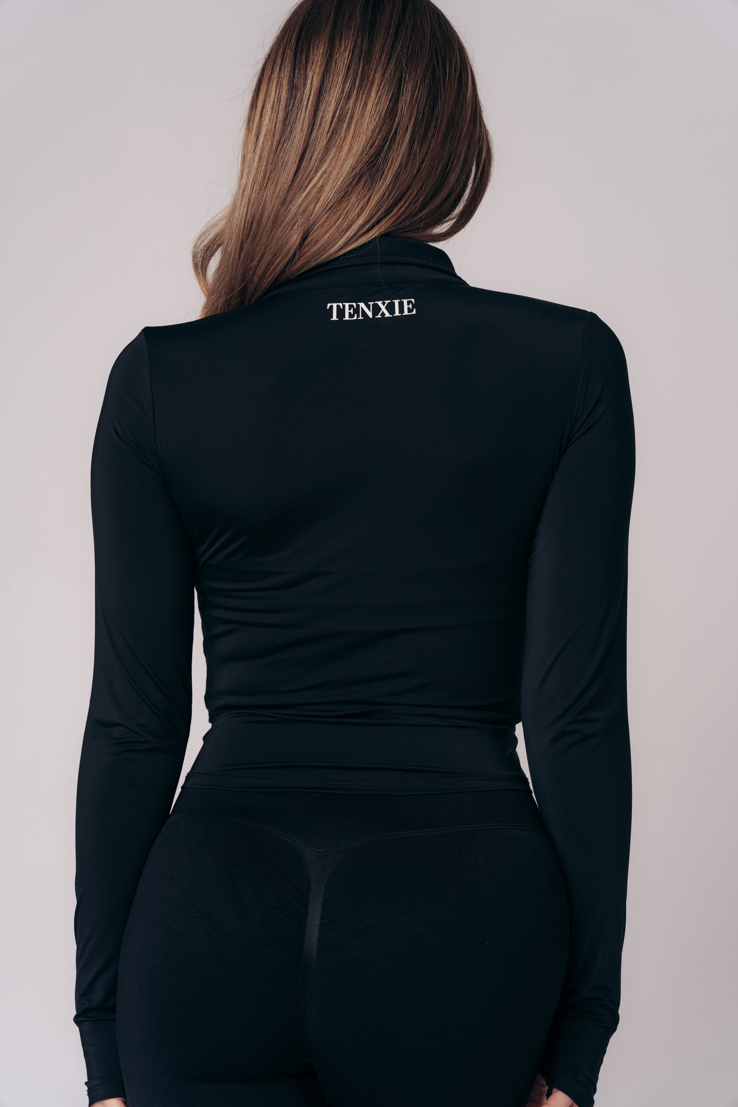 UV protection gym jacket running jogging, V-cut