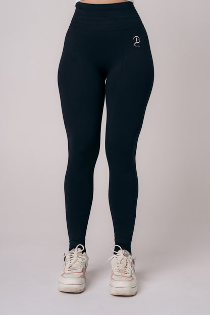 Gym Scrunch Leggings Black