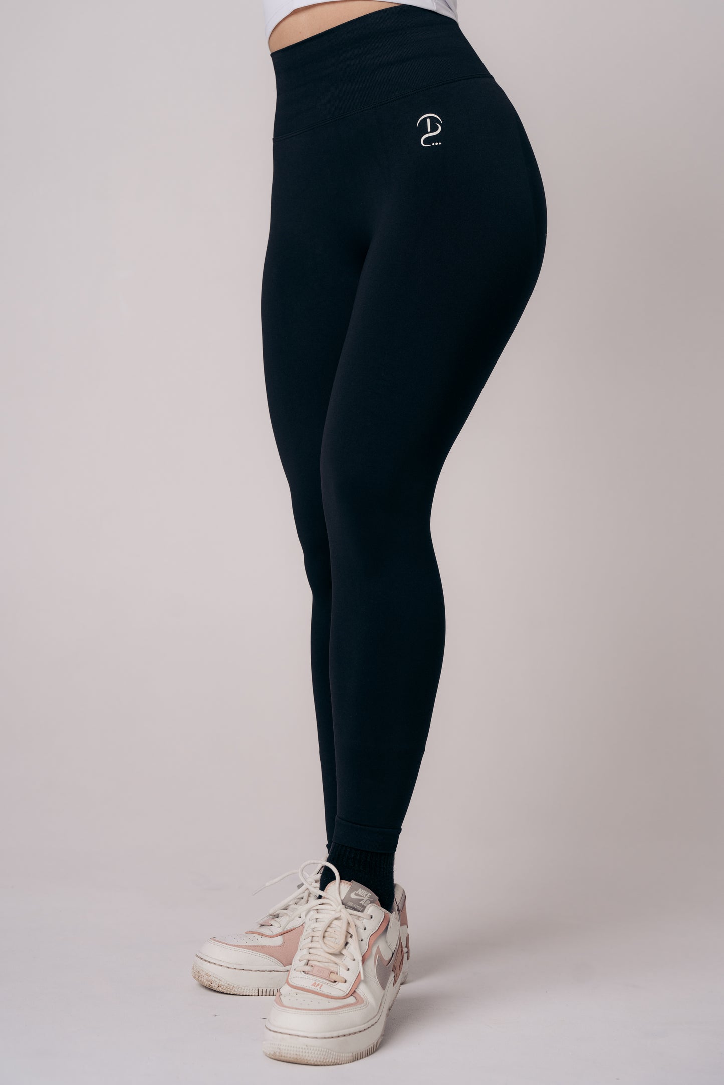Gym Scrunch Leggings Black