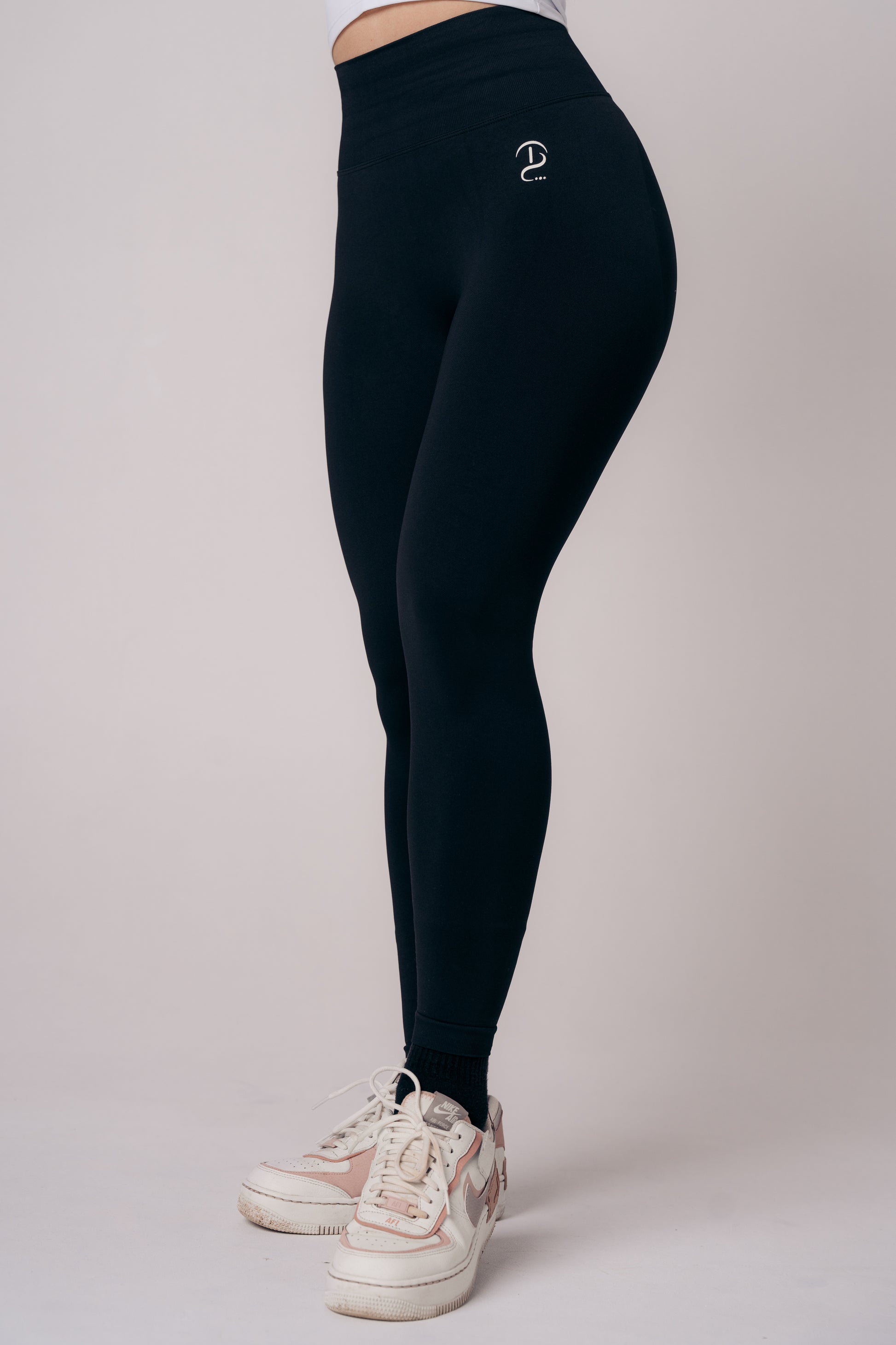 Gym Scrunch Leggings Black