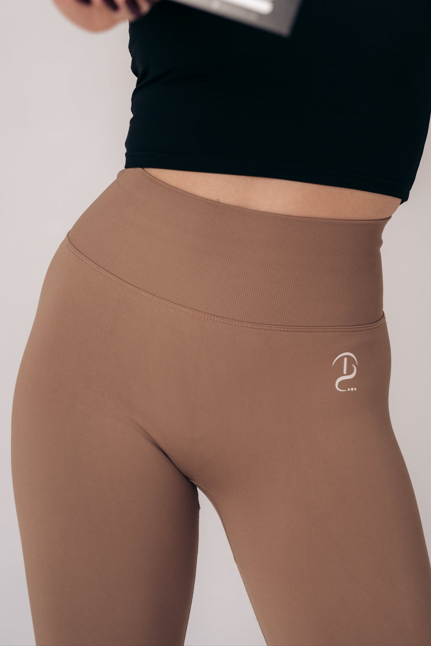 Gym Scrunch Leggings Caramel Beige