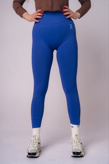Essence Scrunch Leggings in Cobalt