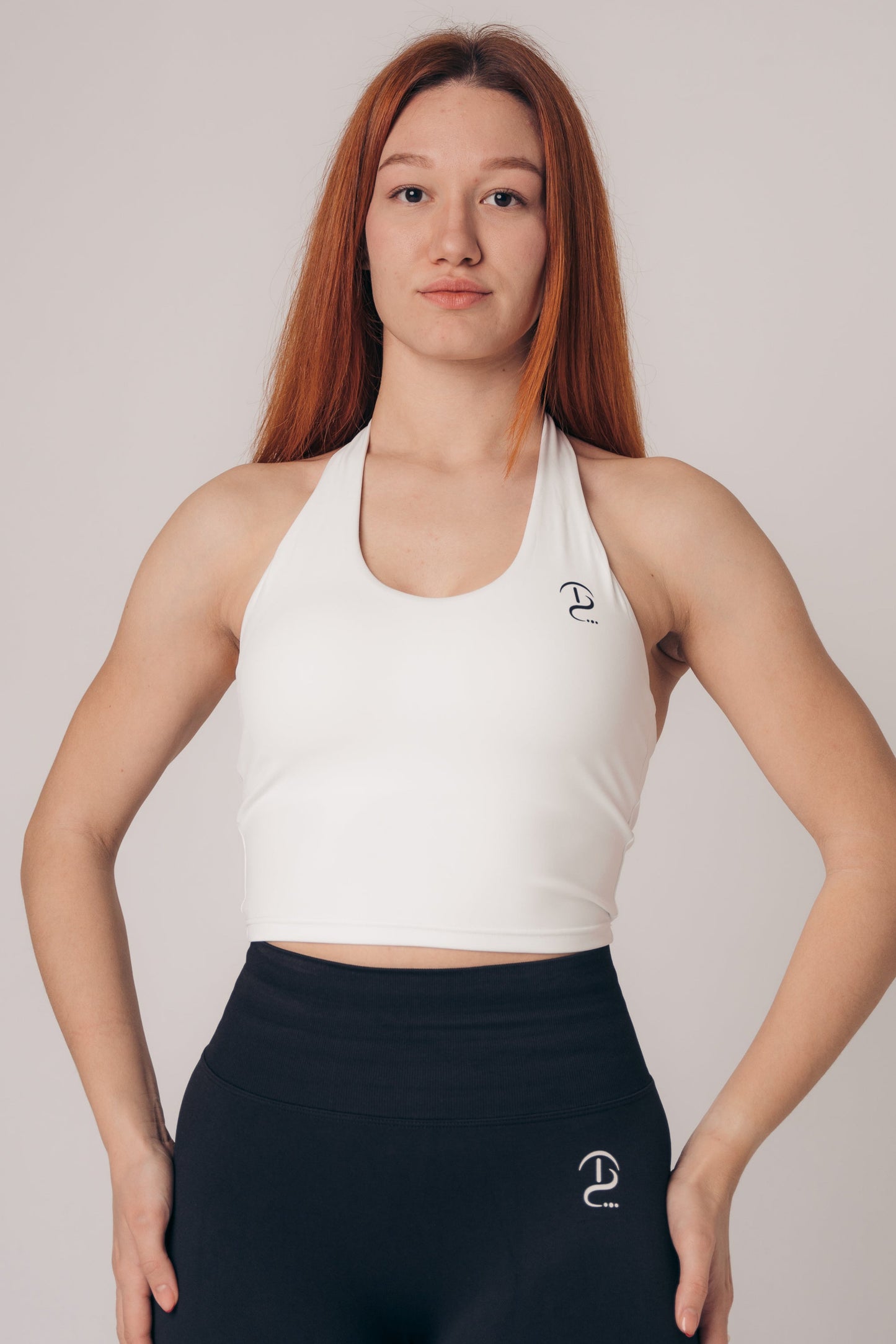 Halter Neck Top white 