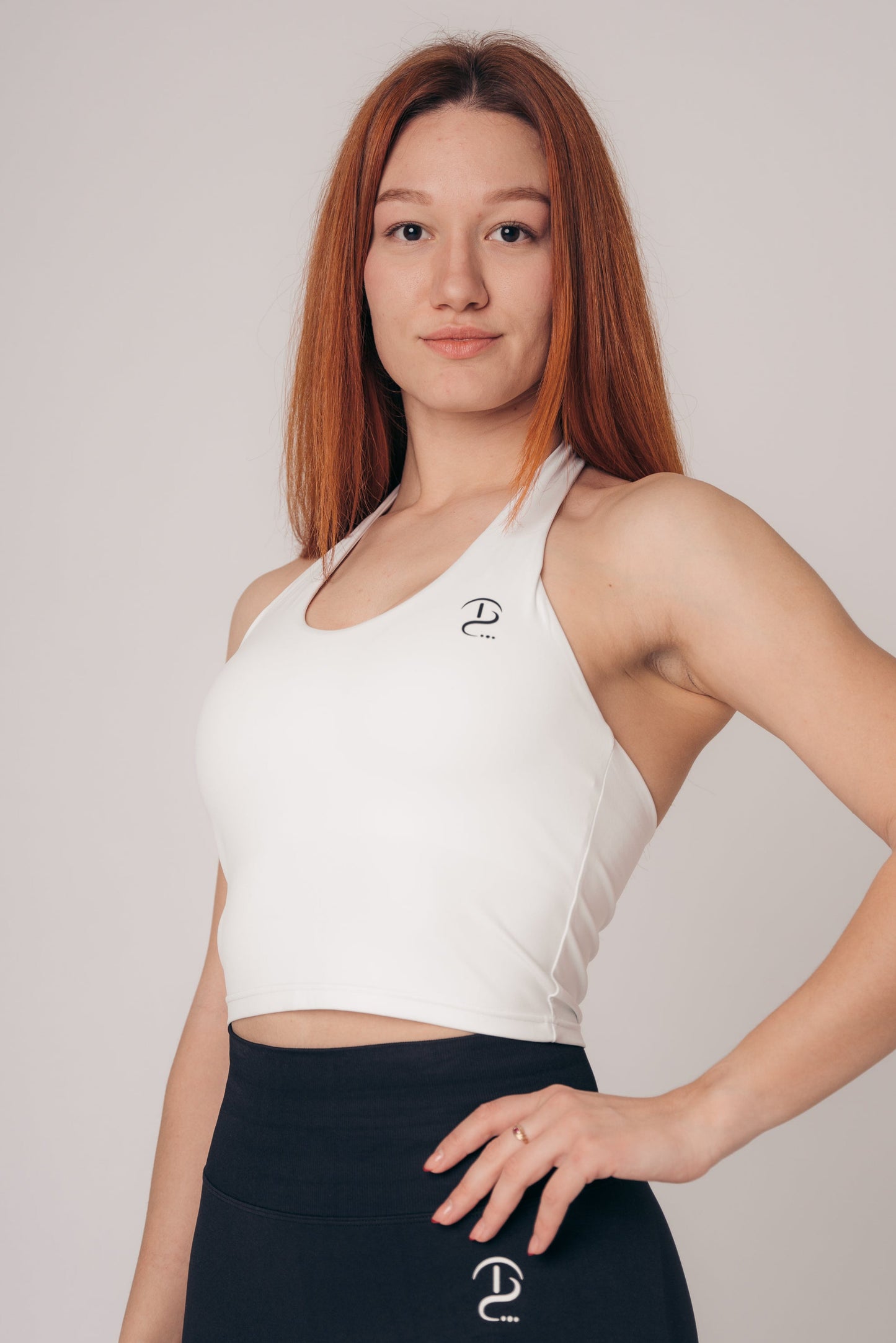 Halter Neck Top white 