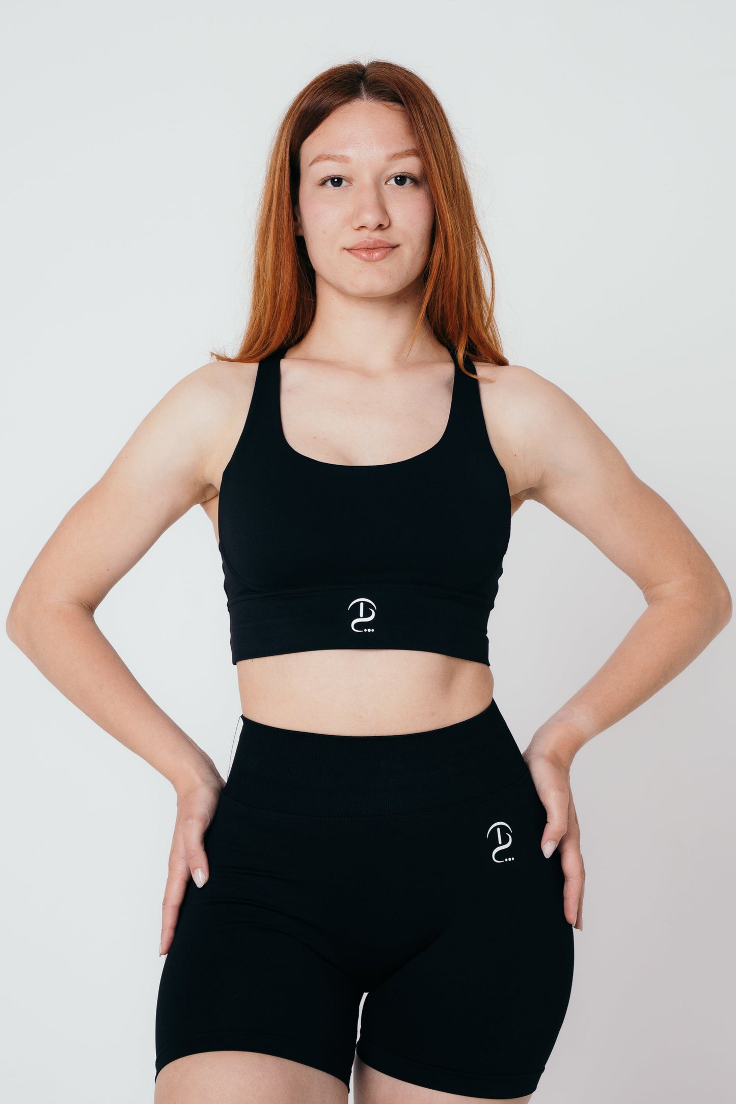 Sports bra in black