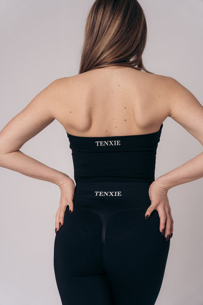 Halter Neck Top Black
