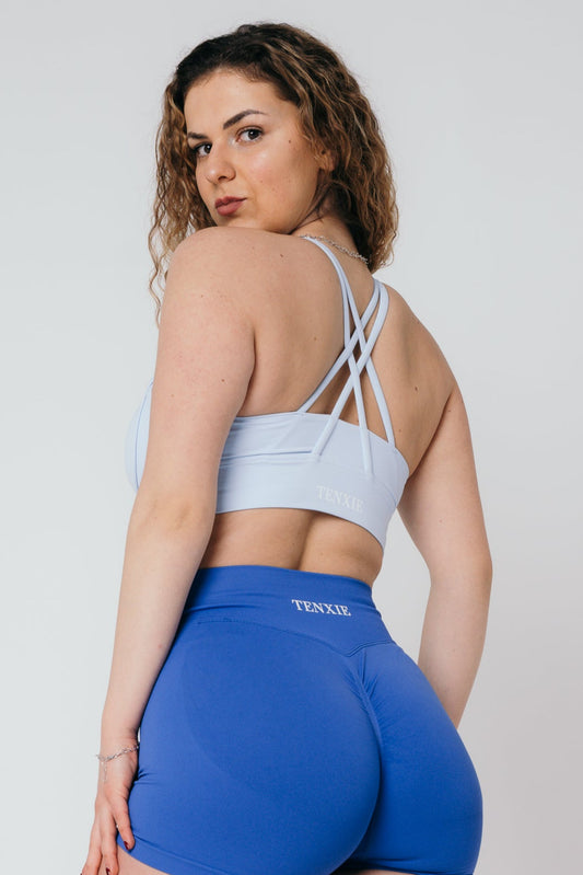 Sports bra in light blue