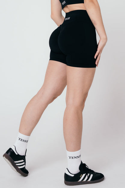 Scrunch shorts black